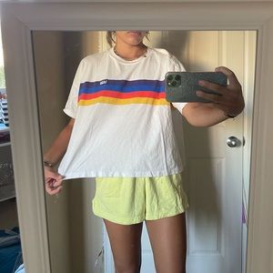 vans crop top